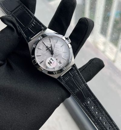 N1 Factory Omega Replica 41mm 8900/8901 Movement Black Watch Strap Watch